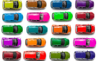 Самые популярные цвета автомобилей 2016 года